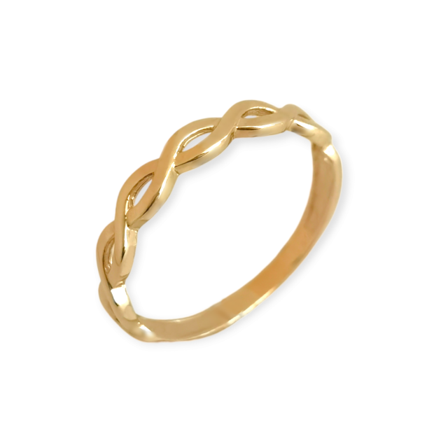 BA-585-PI-99 - Pierścionek złoty