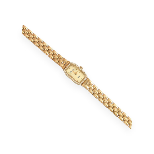 BN-585-ZE-1 - Zegarek złoty z cyrkoniami