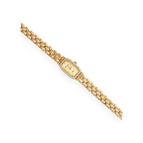 BN-585-ZE-1 - Zegarek złoty z cyrkoniami