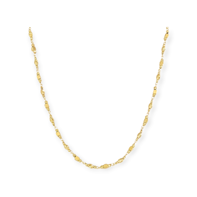 PX-925-NA-37 - Naszyjnik pozłacany