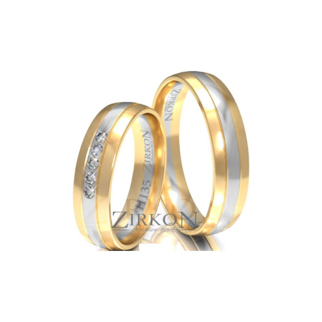 H-135 - Obrączki złote H-135