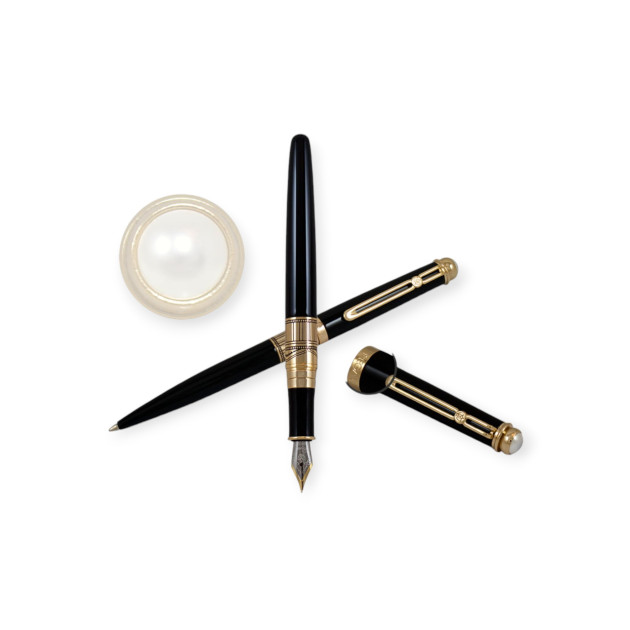 RE46PD - Pióro ze stalówką i długopis "British Mus" REGAL