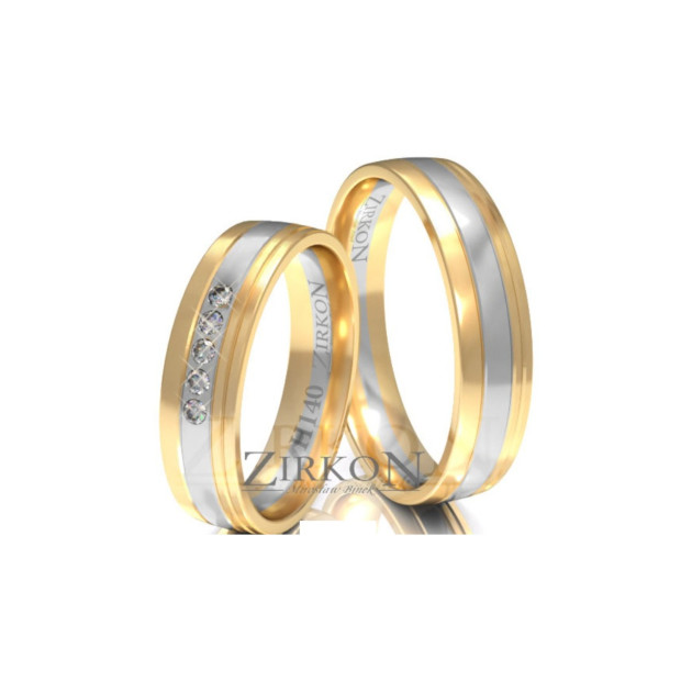 H-140 - Obrączki złote H-140