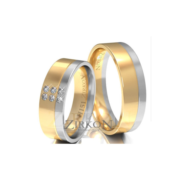 H-151 - Obrączki złote H-151