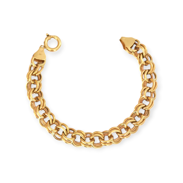 GE-585-BR-24 - Bransoletka złota - bismarck