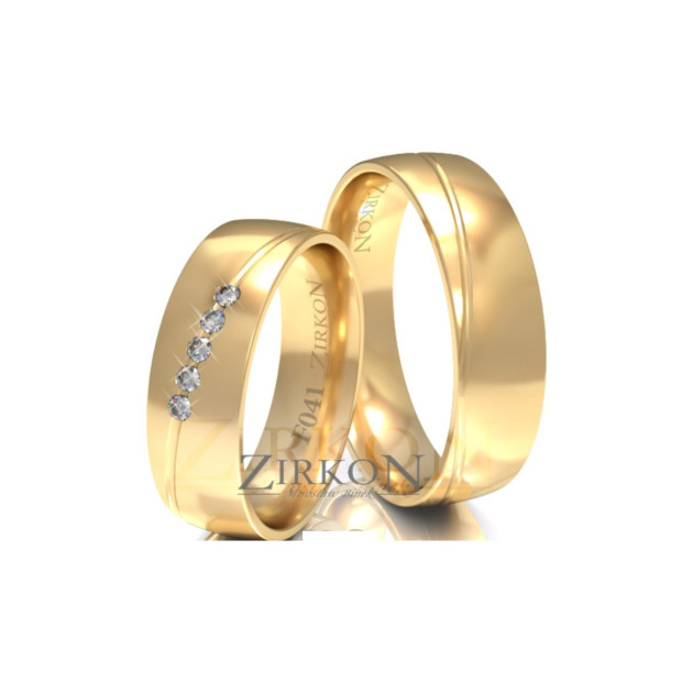 F-041 - Obrączki złote F-041