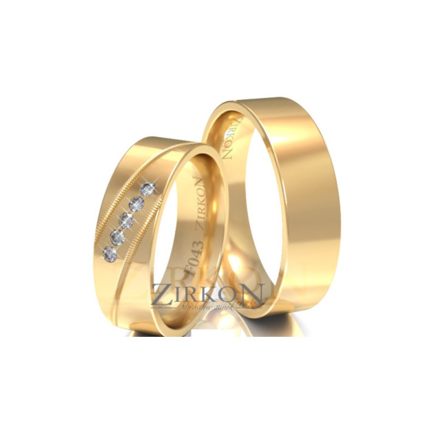 F-043 - Obrączki złote F-043