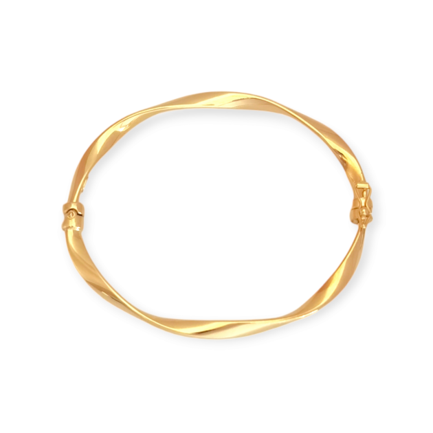 VD-585-BR-4 - Bransoletka złota - sztywna