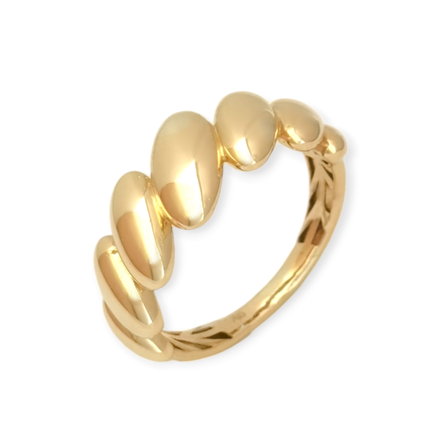 GE-585-PI-10 - Pierścionek złoty