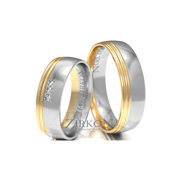 H-049 - Obrączki złote H-049