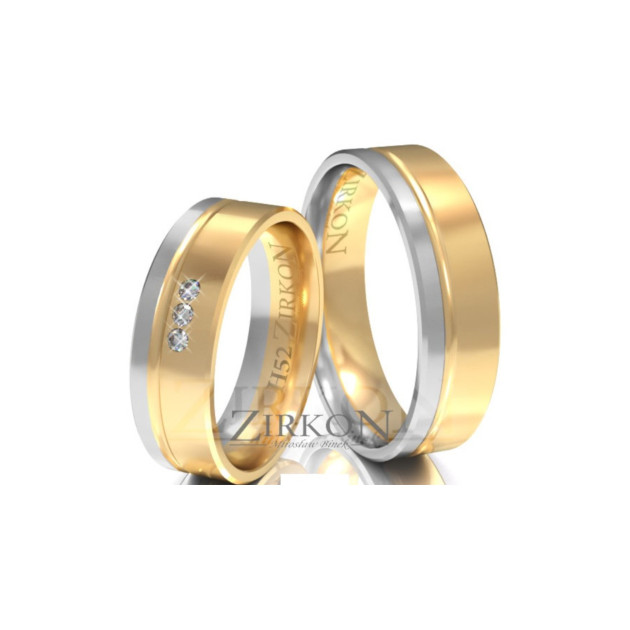 H-052 - Obrączki złote H-052