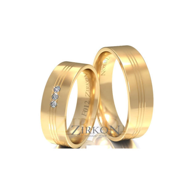 F-012 - Obrączki złote F-012