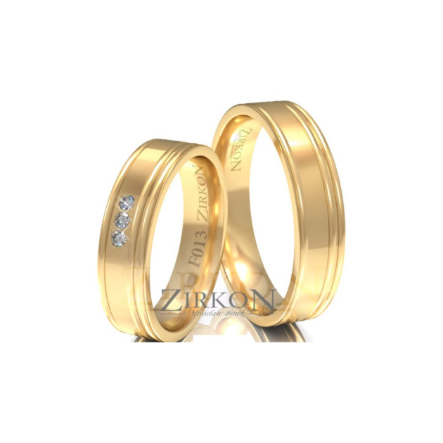 F-013 - Obrączki złote F-013