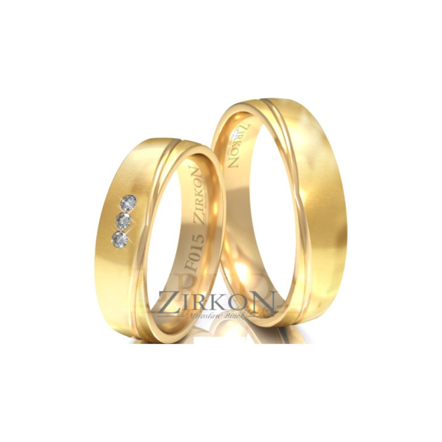 F-015 - Obrączki złote F-015