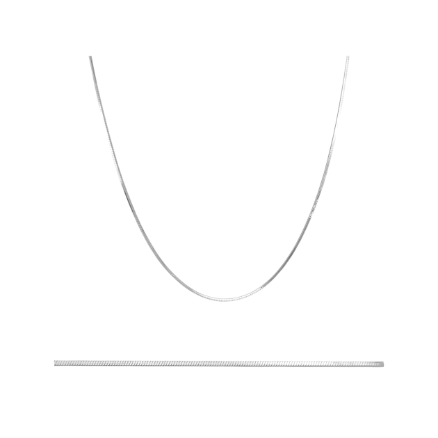 BA-925-ŁA-26 - Łańcuszek srebrny - linka 1 mm