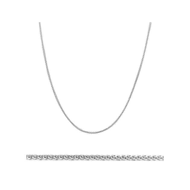 BA-925-ŁA-28 - Łańcuszek srebrny - lisi ogon 2 mm