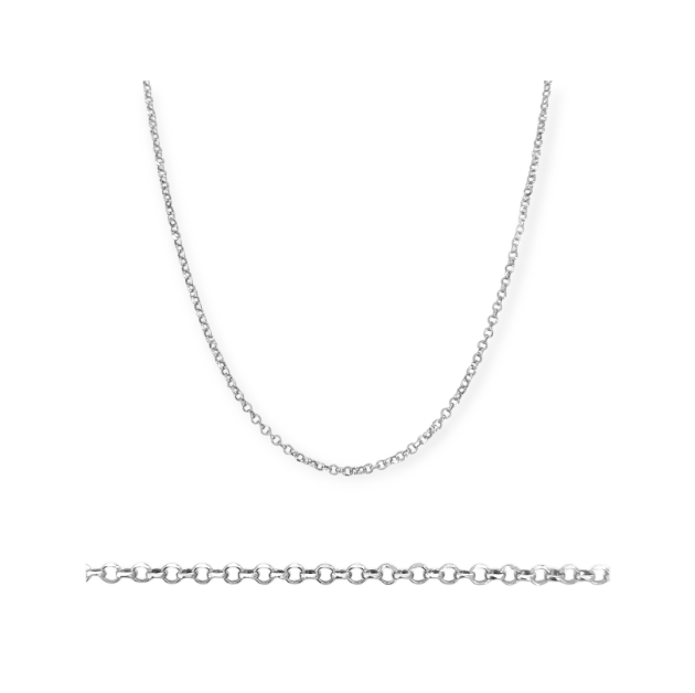 BA-925-ŁA-37 - Łańcuszek srebrny - rolo okrągłe 2 mm