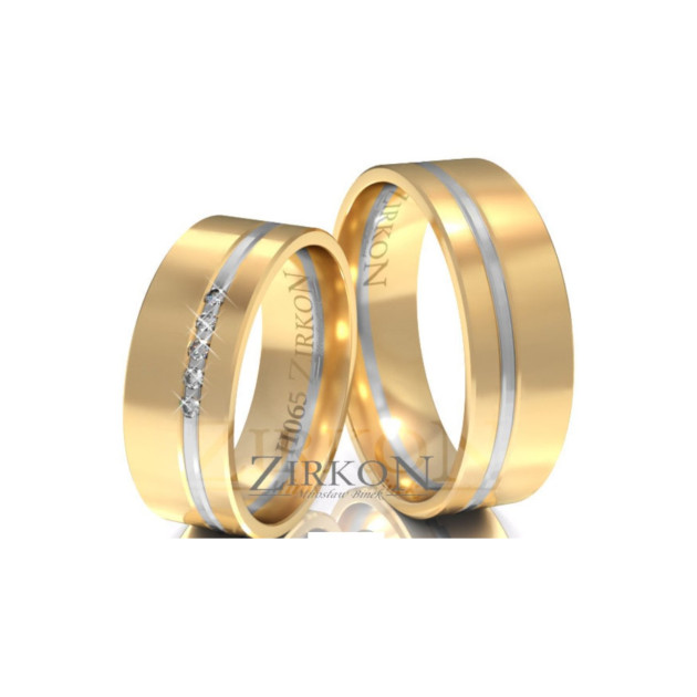 H-065 - Obrączki złote H-065