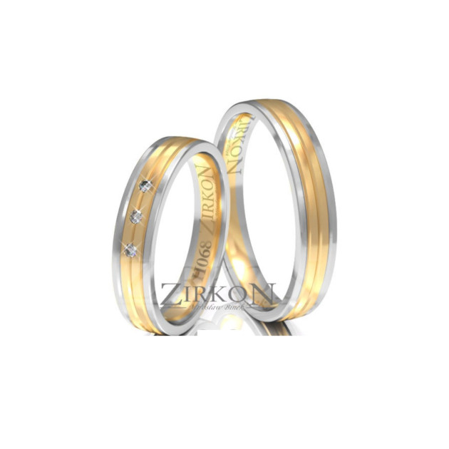 H-068 - Obrączki złote H-068