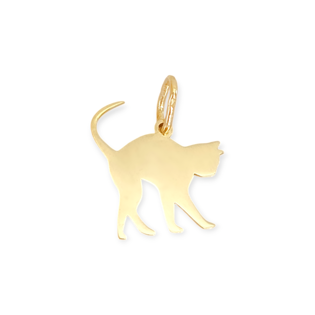 BA-585-ZA-31 - Zawieszka złota - kot