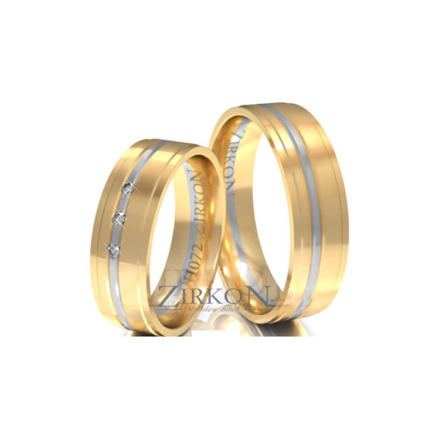 H-072 - Obrączki złote H-072