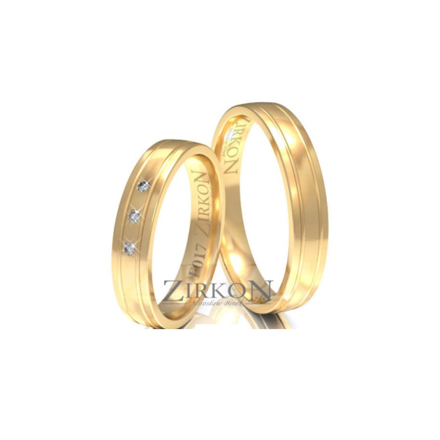 F-017 - Obrączki złote F-017