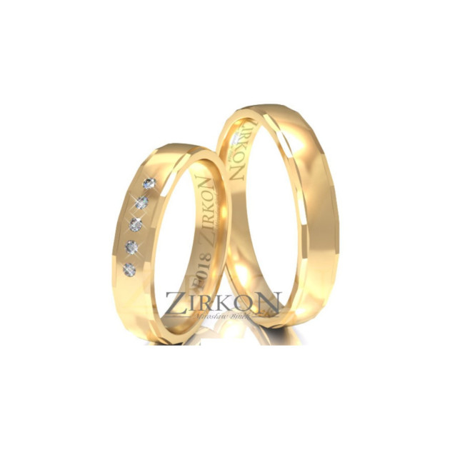 F-018 - Obrączki złote F-018