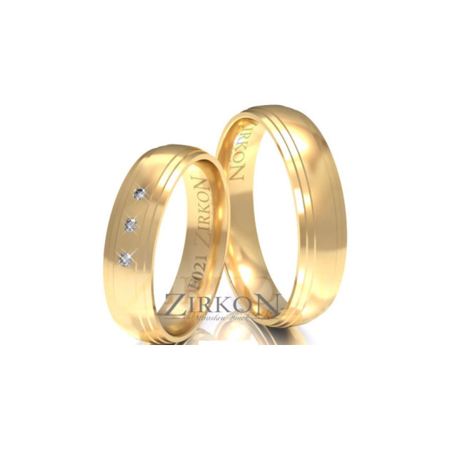 F-021 - Obrączki złote F-021