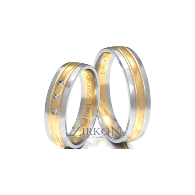 H-001 - Obrączki złote H-001