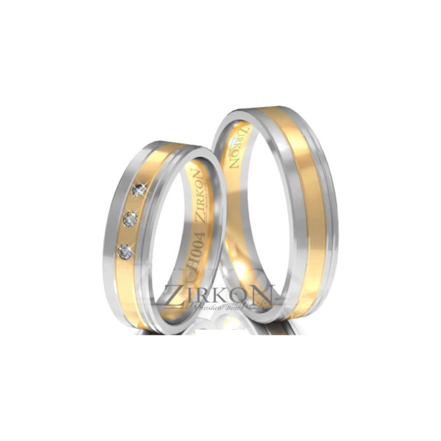 H-004 - Obrączki złote H-004