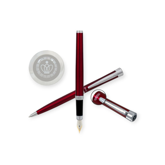 RE10PD-1 - Pióro ze stalówką i długopis "Katherine" REGAL