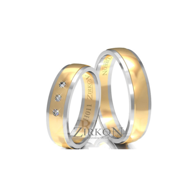 H-011 - Obrączki złote H-011