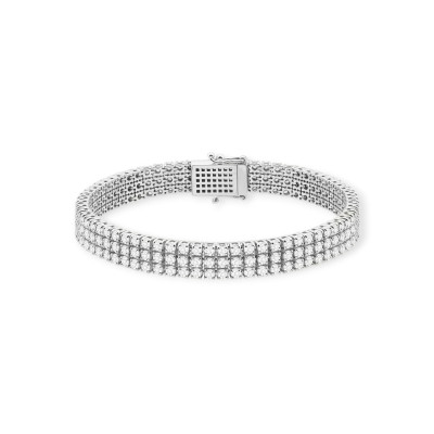 B0035 LAB - Bransoletka złota z diamentami laboratoryjnymi