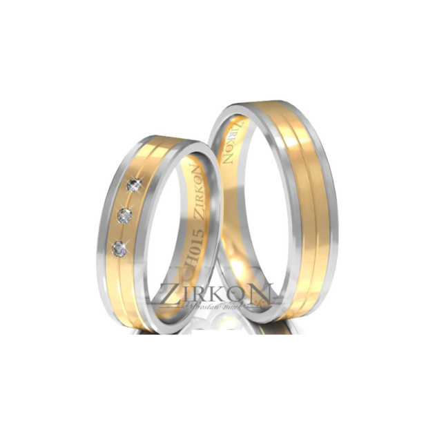 H-015 - Obrączki złote H-015