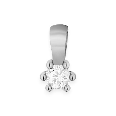 Z0222 LAB - Zawieszka złota z diamentem laboratoryjnym