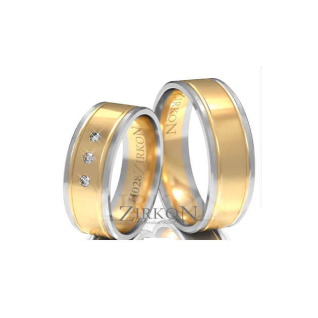 H-028 - Obrączki złote H-028