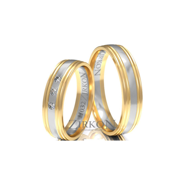 H-032 - Obrączki złote H-032