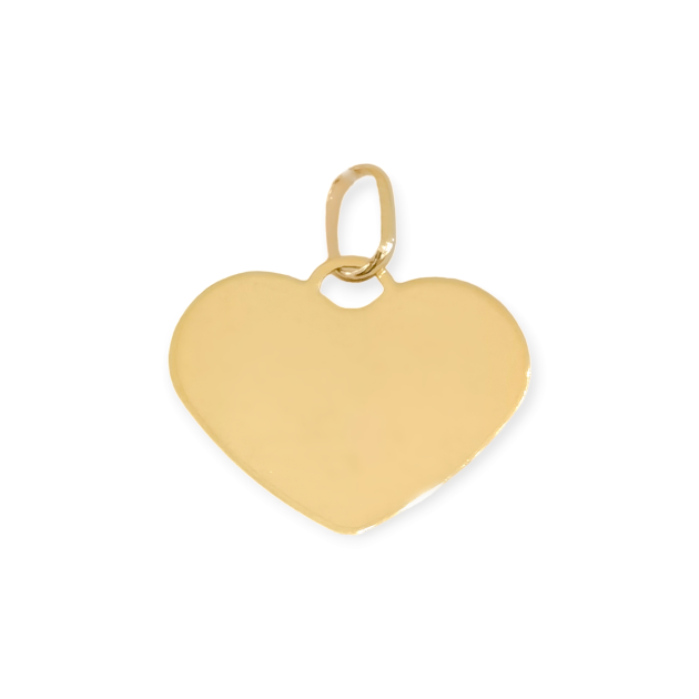 BA-585-ZA-46 - Zawieszka złota - serce 