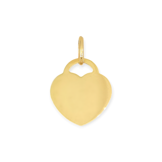 BA-585-ZA-48 - Zawieszka złota - serce