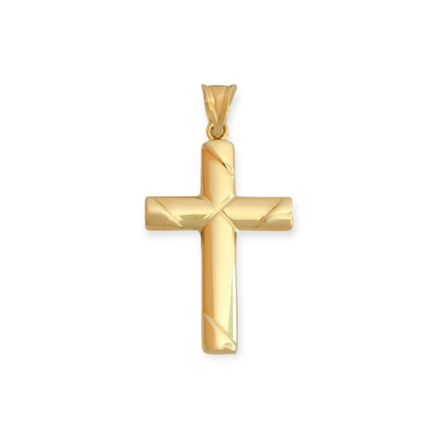 KL-585-ZA-215 - Zawieszka złota - krzyżyk