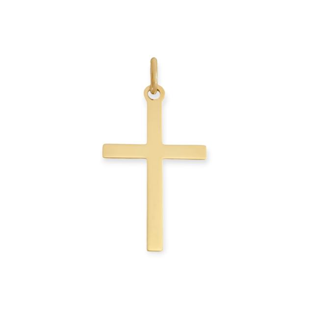 KL-585-ZA-229 - Zawieszka złota - krzyżyk