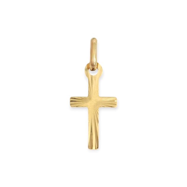KL-585-ZA-232 - Zawieszka złota - krzyżyk