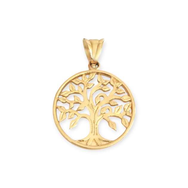 KL-585-ZA-251 - Zawieszka złota - drzewko szczęścia