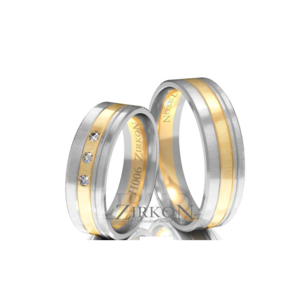 H-006 - Obrączki złote H-006