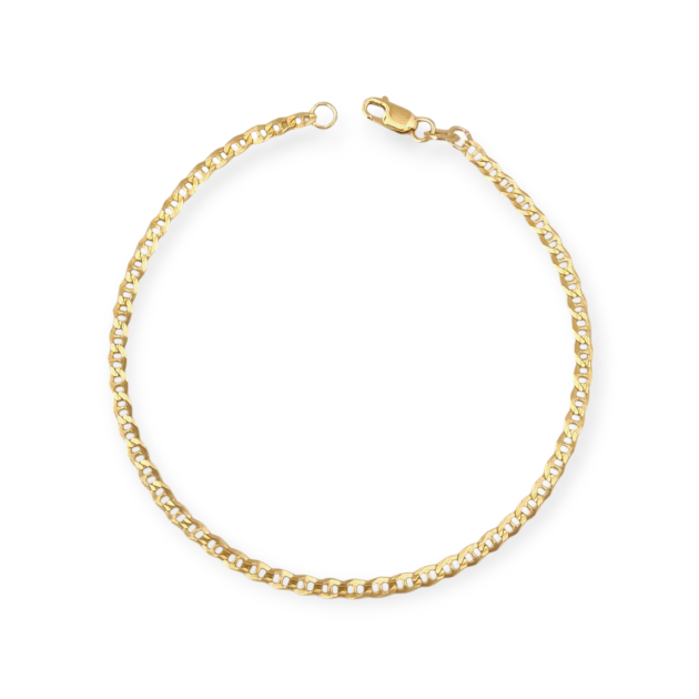 BA-585-BR-118 - Bransoletka złota - gucci 3 mm