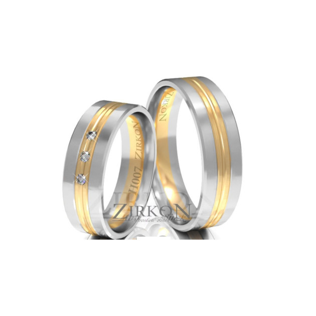 H-007 - Obrączki złote H-007