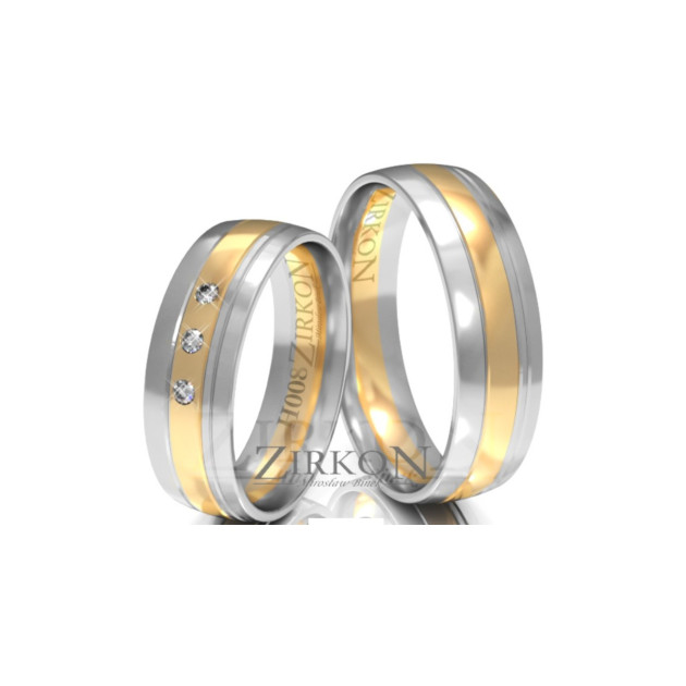 H-008 - Obrączki złote H-008