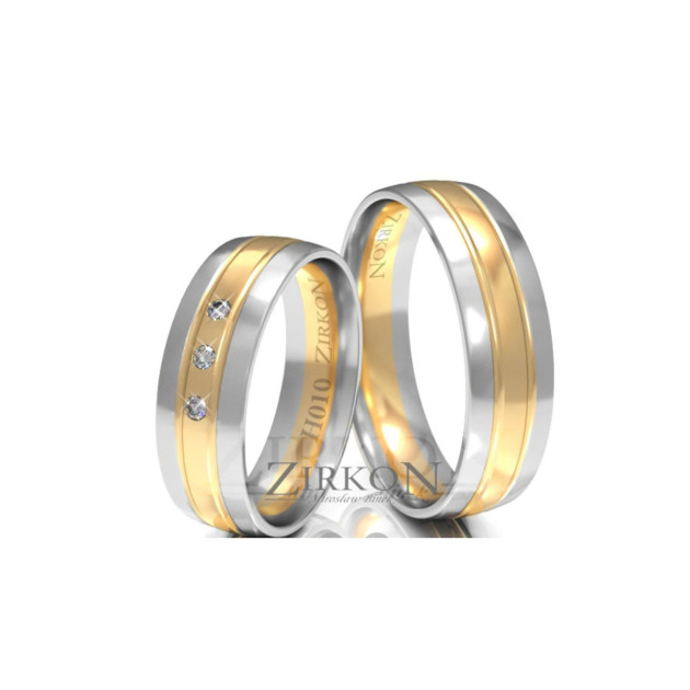 H-010 - Obrączki złote H-010