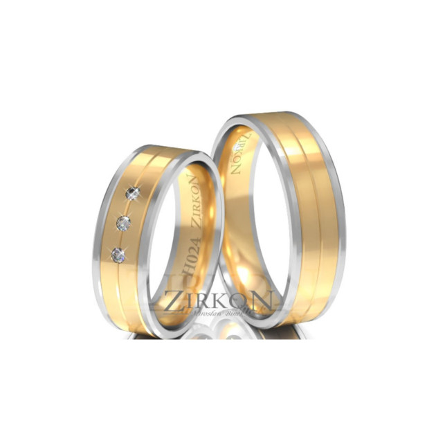 H-024 - Obrączki złote H-024