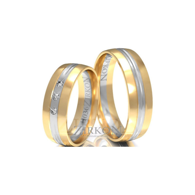 H-036 - Obrączki złote H-036